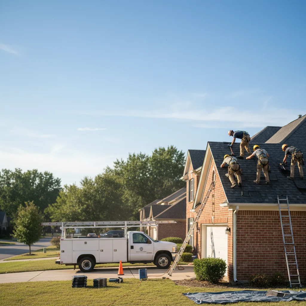 Roof Repair in La Harpe
